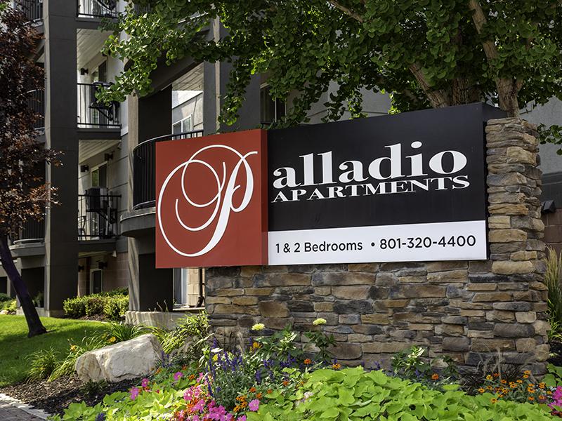 Monument Sign | Palladio Apartments in Salt Lake City, UT