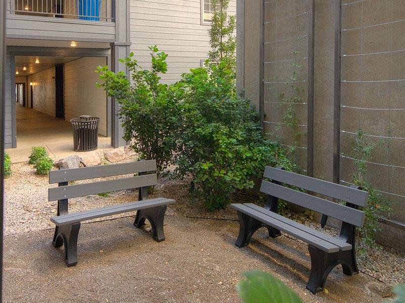Outdoor Sitting Area | Braxton at Trolley Square Apartments
