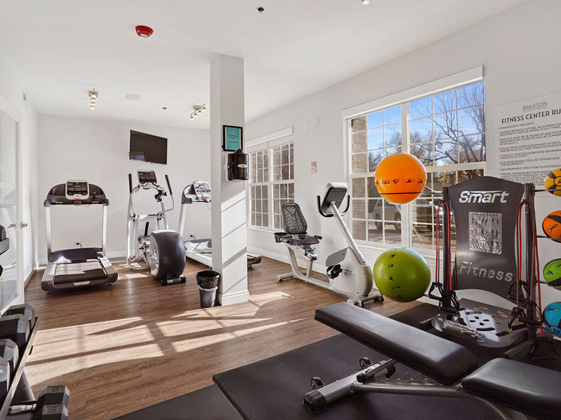 Fitness Room | Braxton at Trolley Square