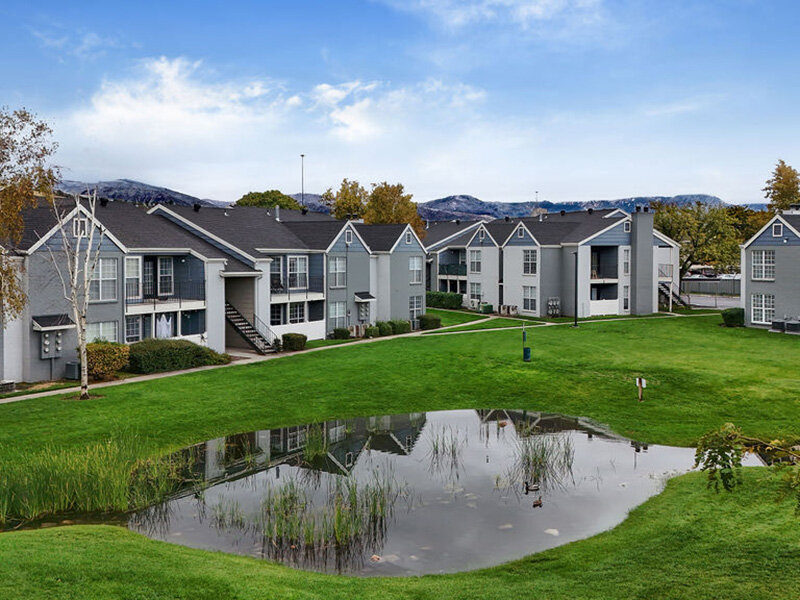 Apartment Exterior | The Village at Raintree