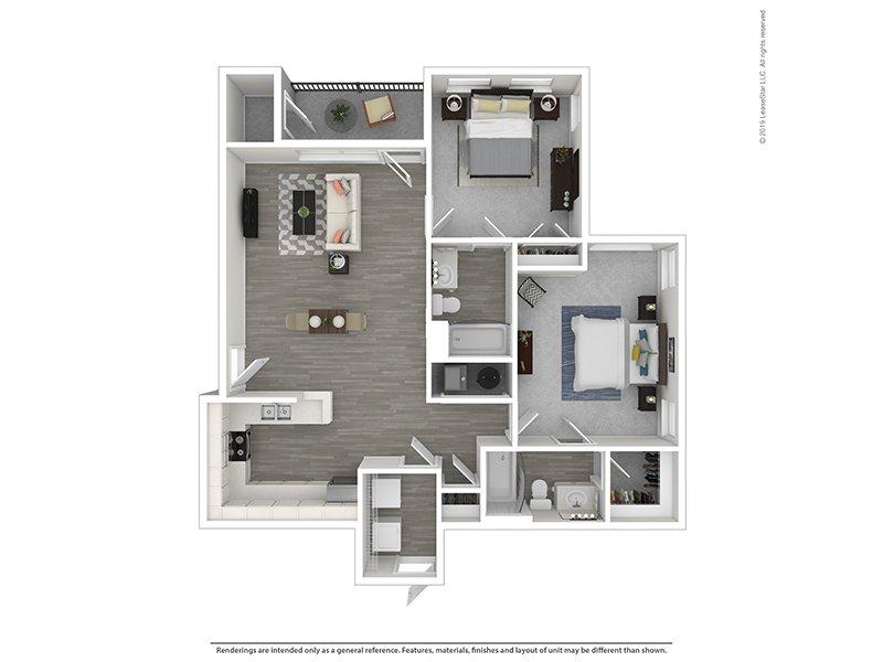 Draper Village Apartments Floor Plan Burano