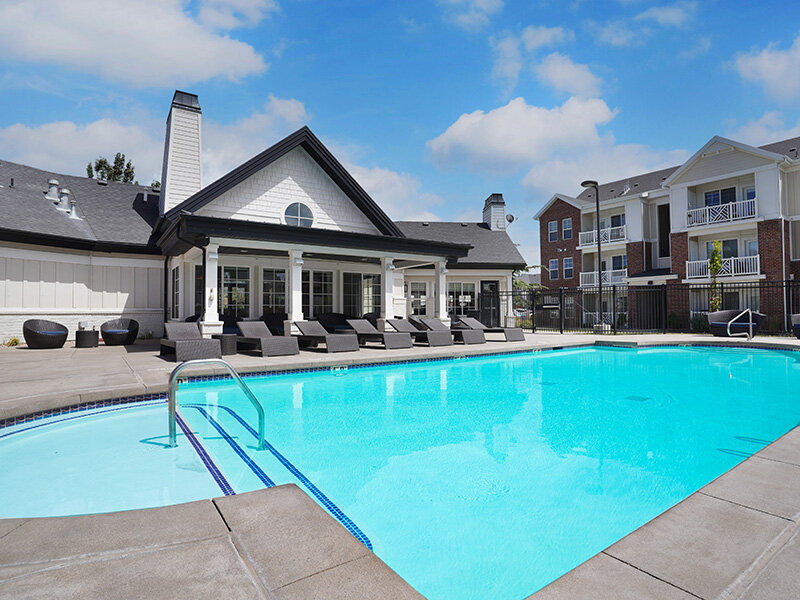 Exterior Outdoor Pool | Draper Village
