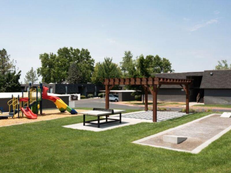 Outdoor Game Area | The Park Apartments in Bountiful Utah