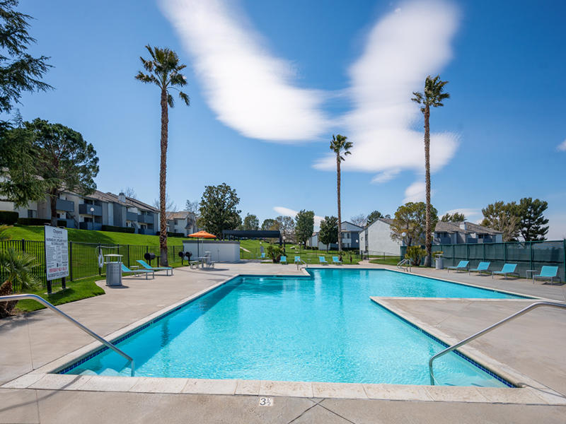 Pool | Chaparral Apartments in Palmdale, CA