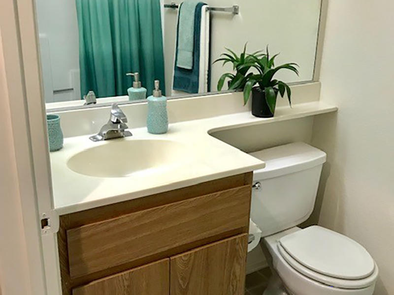 Spacious Bathroom | Chaparral Apartments in Palmdale, CA