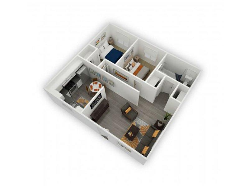 Lawford 2x1 - Renovated Floorplan