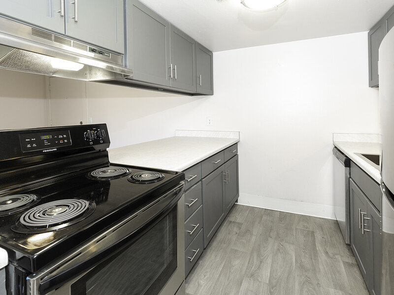 Fully Equipped Kitchen | The Crimson Apartments