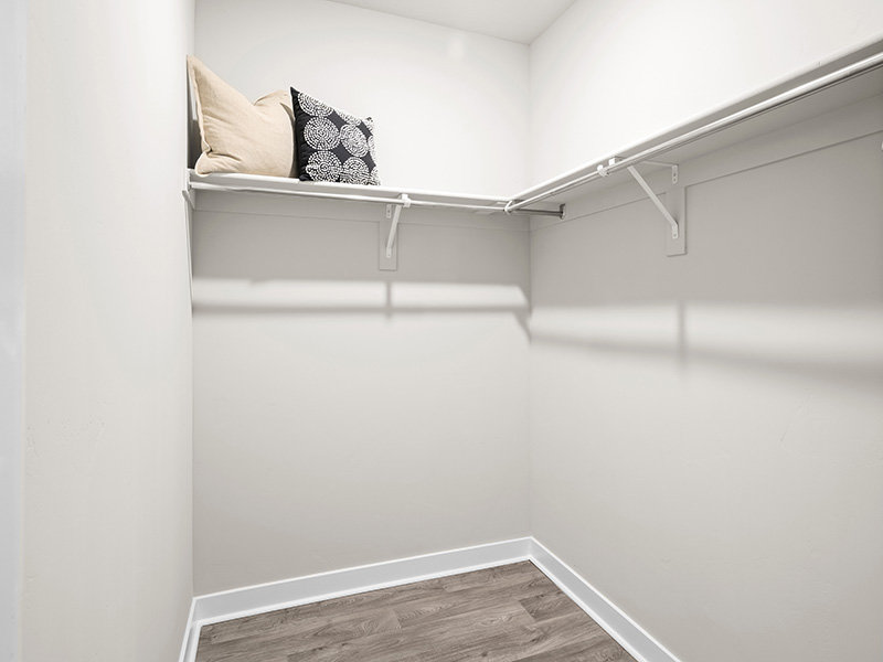 Master Bedroom with Walk In Closets | 2x2 | Northshore Apartments