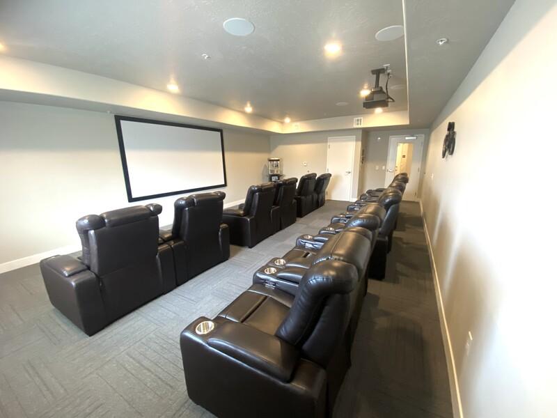 Movie Theater | Retreat at South Haven Farms in Payson, UT
