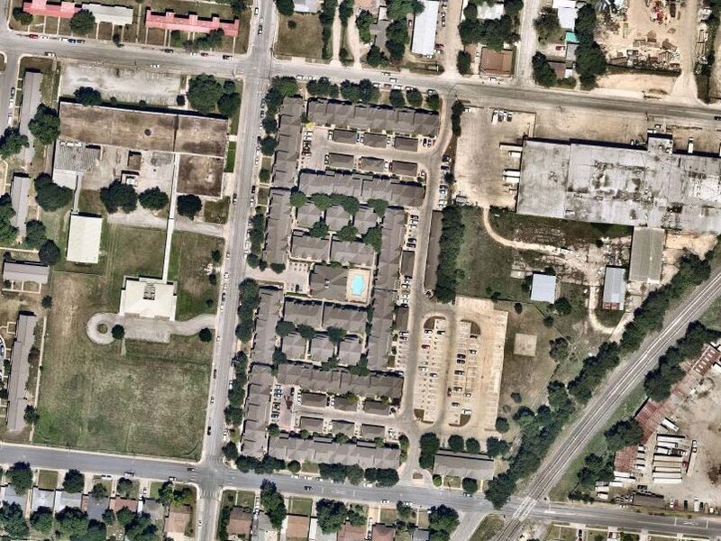 Apartment Aerial View | Summit of Benavides Park Apartments