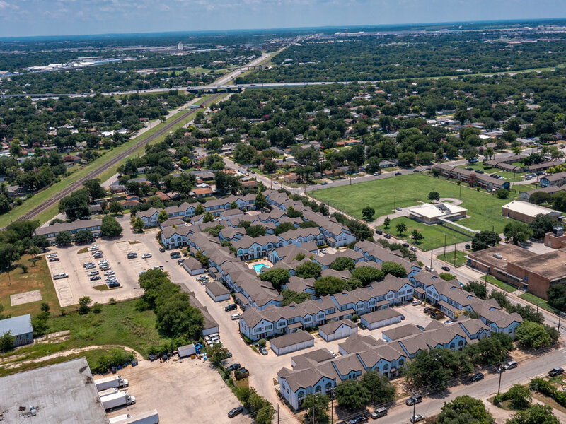 Aerial View | Summit of Benavides Park Apartments