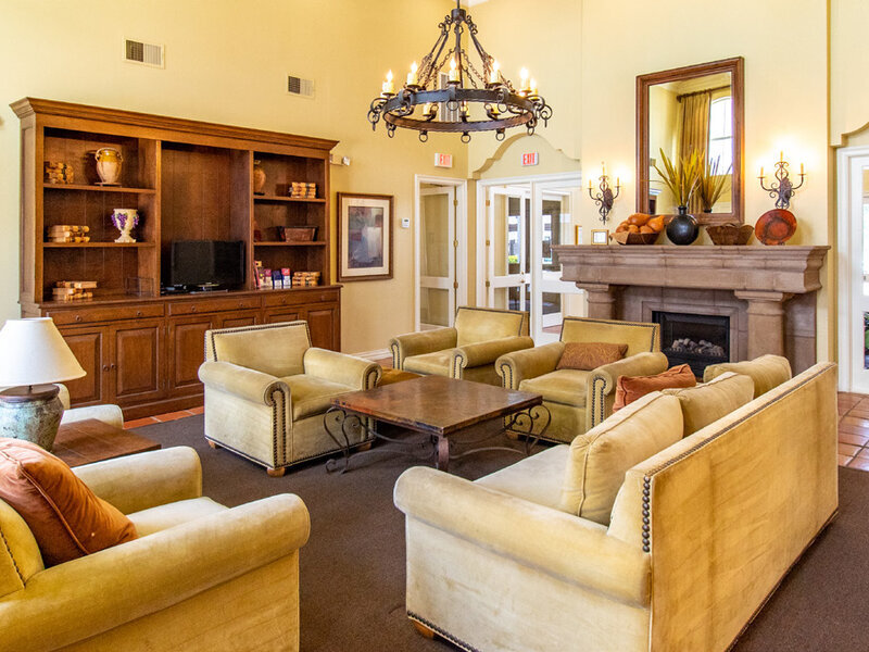 Clubhouse Lounge | Summit of Benavides Park Apartments