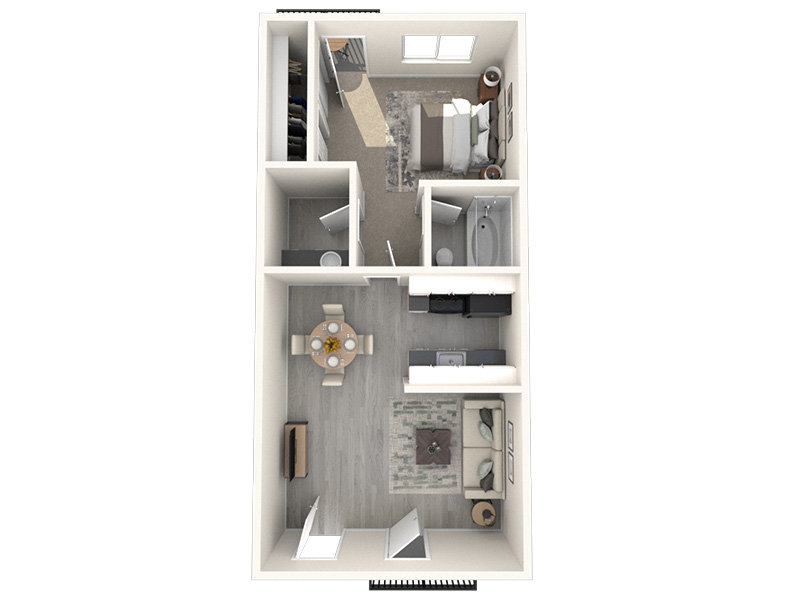 View floor plan image of The Capri apartment available now