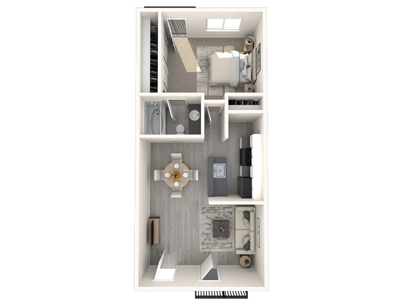View floor plan image of The Durham apartment available now