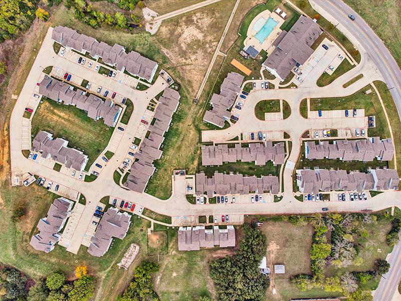 Arial View | Woodlands of Denton