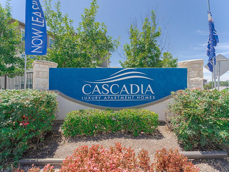 Monument Sign | Cascadia Apartments in San Antonio, TX