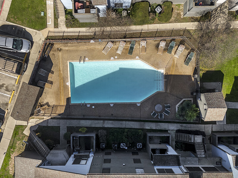 Aerial View Pool | Cabrillo