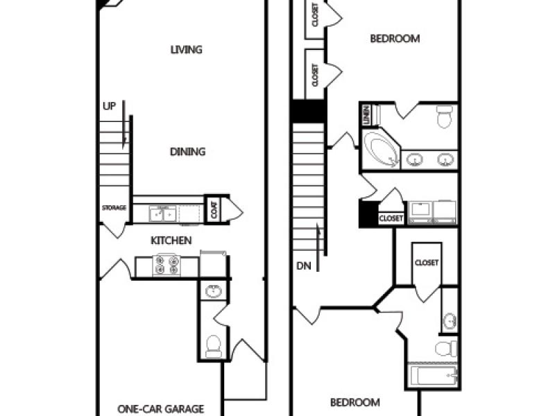 Shiloh Park Apartments Apartments Floor Plan El Paso