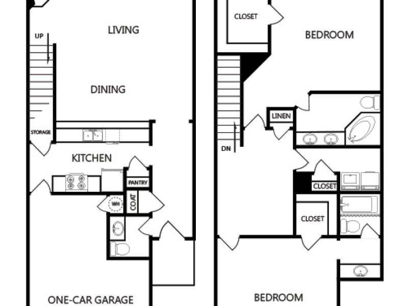 Shiloh Park Apartments Apartments Floor Plan Fort Worth