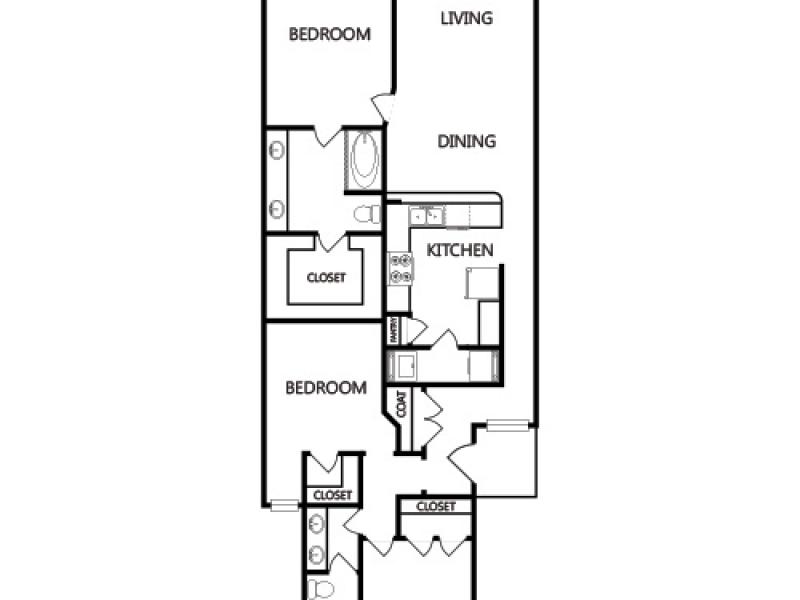 Shiloh Park Apartments Apartments Floor Plan Plano