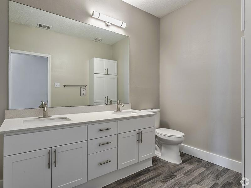 Apartment Interior | Bathroom | Shiloh Park Apartments in Plano, TX