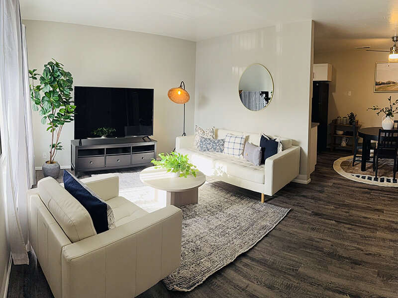 Living Room | Mountain Shadows Apartments