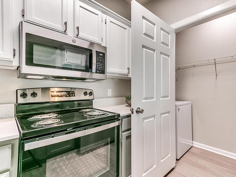 Laundry Room | The Heights at Battle Creek Apartments