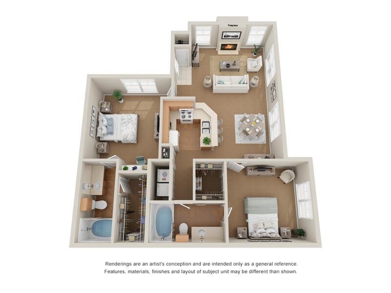 Floor Plans at Vintage on Yale Apartments