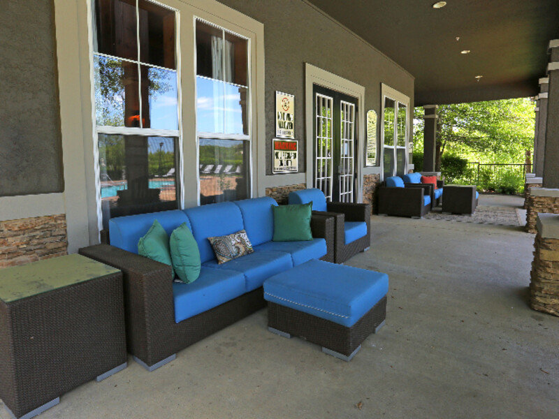 Outdoor Seating | Vintage on Yale Apartments in Tulsa, OK