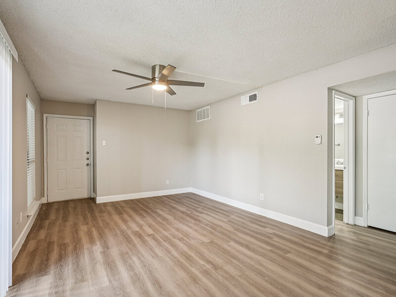Front Room with Wood Flooring | Villas on Rosemeade East
