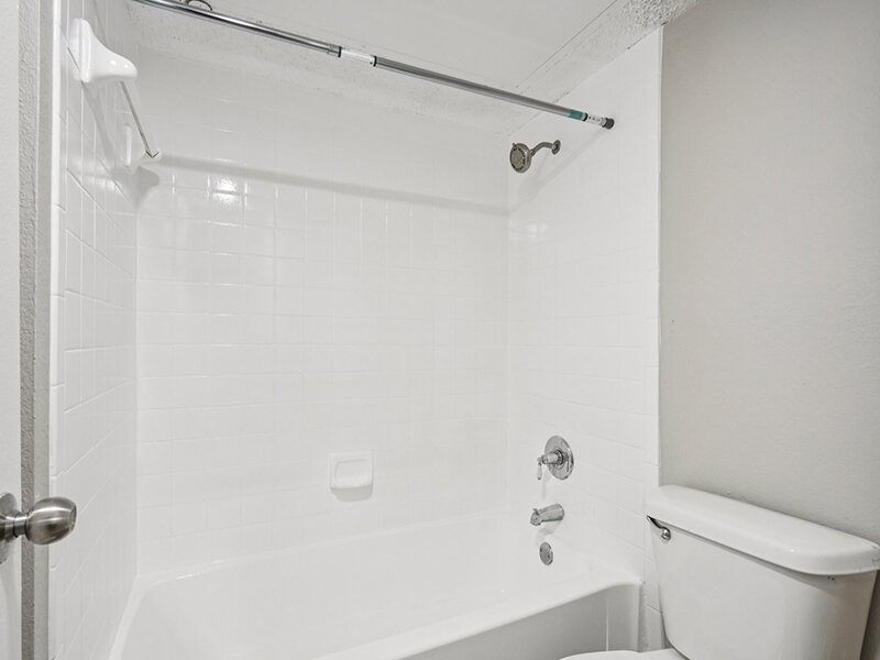Shower | Villas on Rosemeade East Apartments