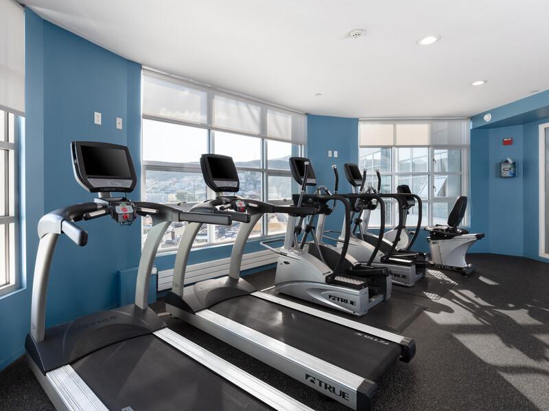 Daly City CA Apartments - Pacific Place - Fitness Center with Exercise Equipment