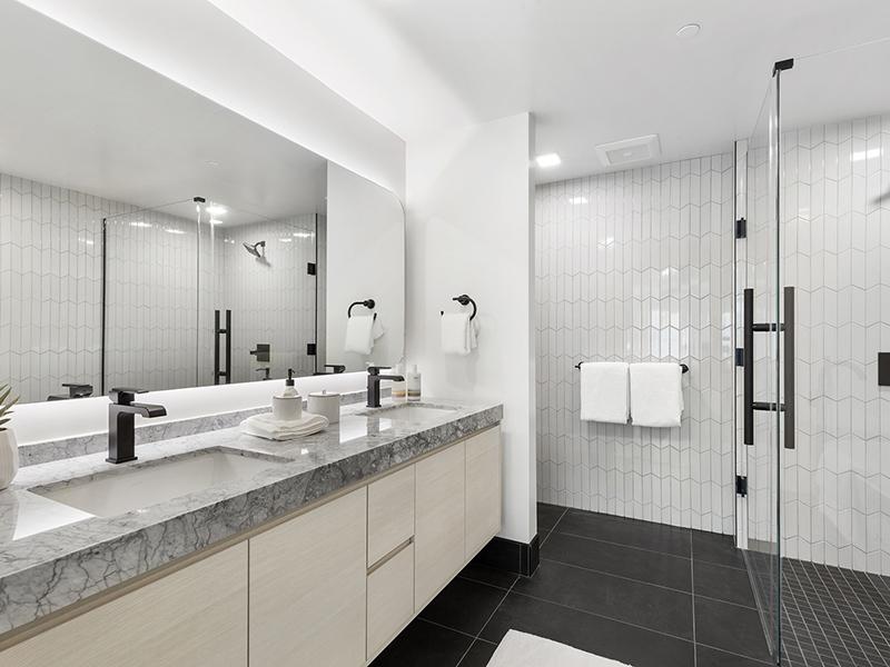 Tiled Bathroom | 950 Tennessee Apartments in San Francisco