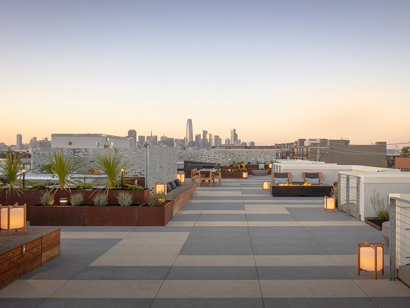 Rooftop | 950 Tennessee Apartments in San Francisco