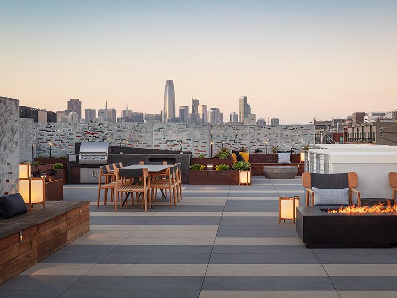 Rooftop Lounge | 950 Tennessee Apartments in San Francisco
