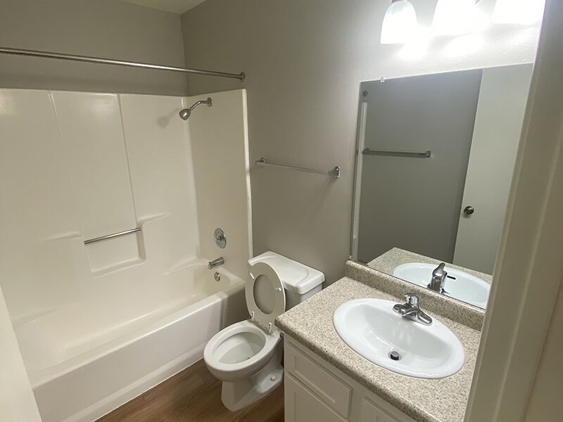 Renovated Bathroom | Willow Ridge Apartments