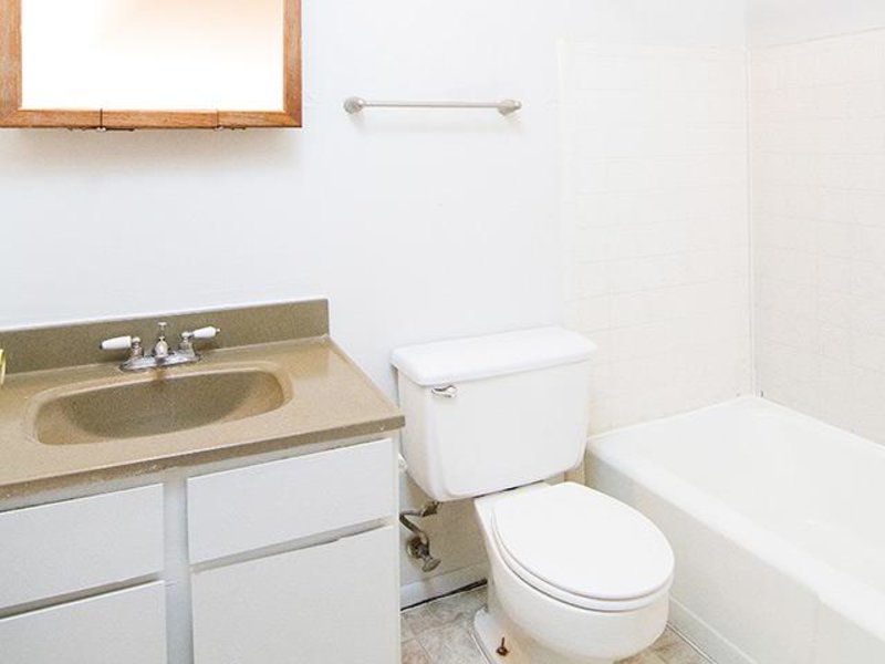Apartment Bathroom | The Azlee Apartments in Salt Lake City, UT