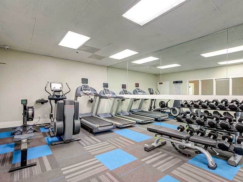 Gym | Elevate Long Beach Apartments in Long Beach, CA