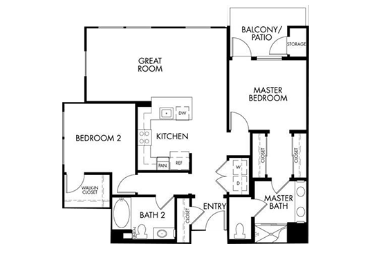 Oasis Anaheim Floorplan Image