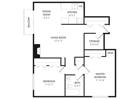 Broadmoor Terrace Floorplan Image