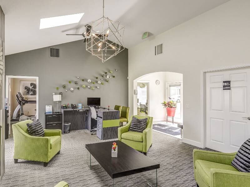 Clubhouse Interior | Ascent at Havana Apartments