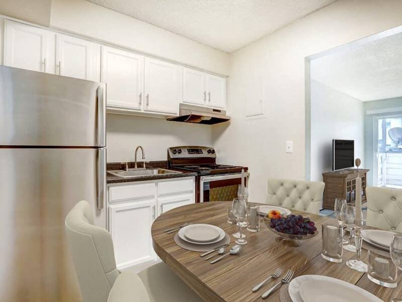 Model Dining Area | Ascent at Havana Apartments