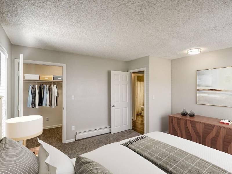 Large Bedrooms | Ascent at Havana Apartments