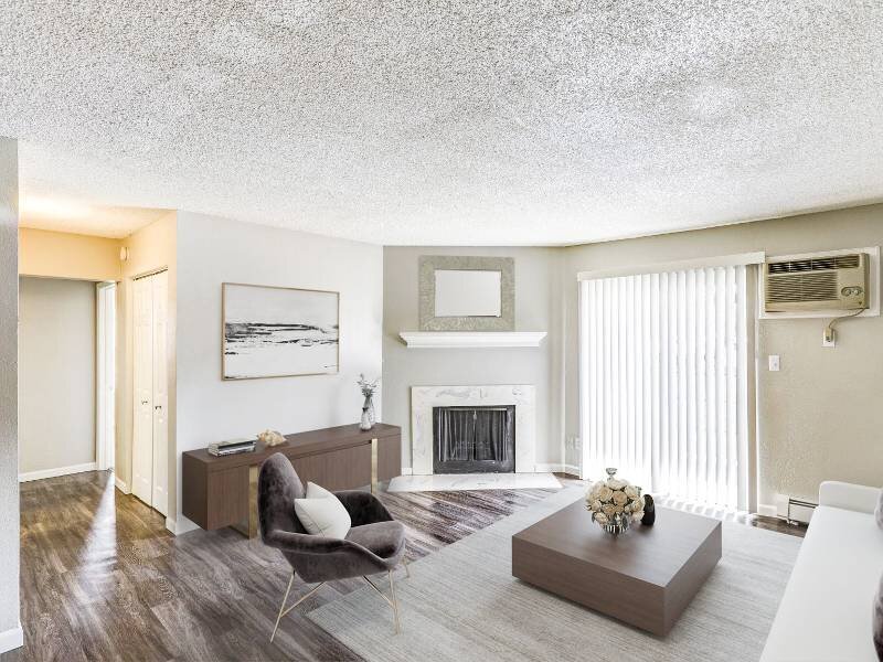 Model Front Room | Ascent at Havana Apartments
