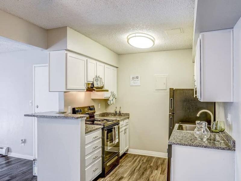 Model Kitchen | Ascent at Havana Apartments