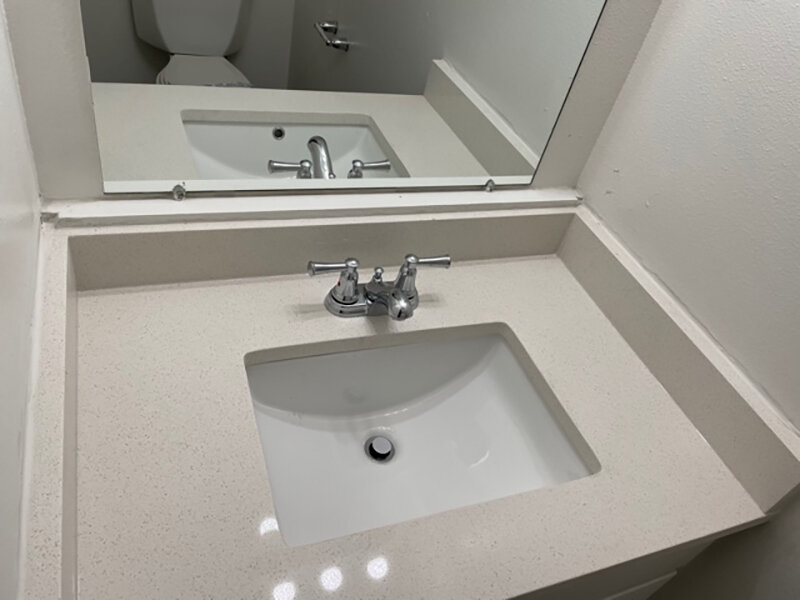 Bathroom Sink with Mirror | Mulberry Park