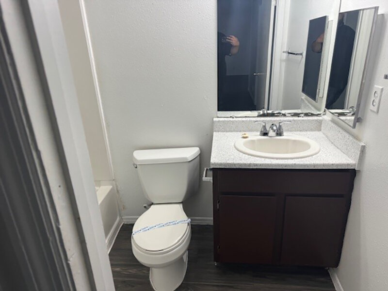 Bathroom and Bathroom Sink with Mirror | Mulberry Park