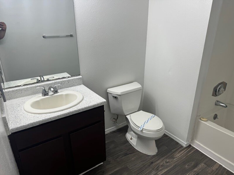 Bathroom with Bathroom Sink and Mirror | Mulberry Park