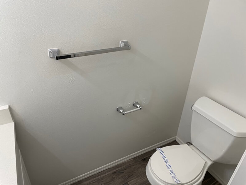 Bathroom Sink with Rail | Mulberry Park