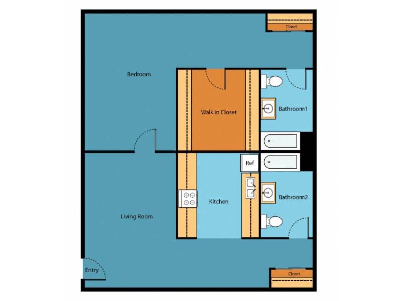 Apartments for Rent in Kent, WA Floor Plans at Kentwood Apartments